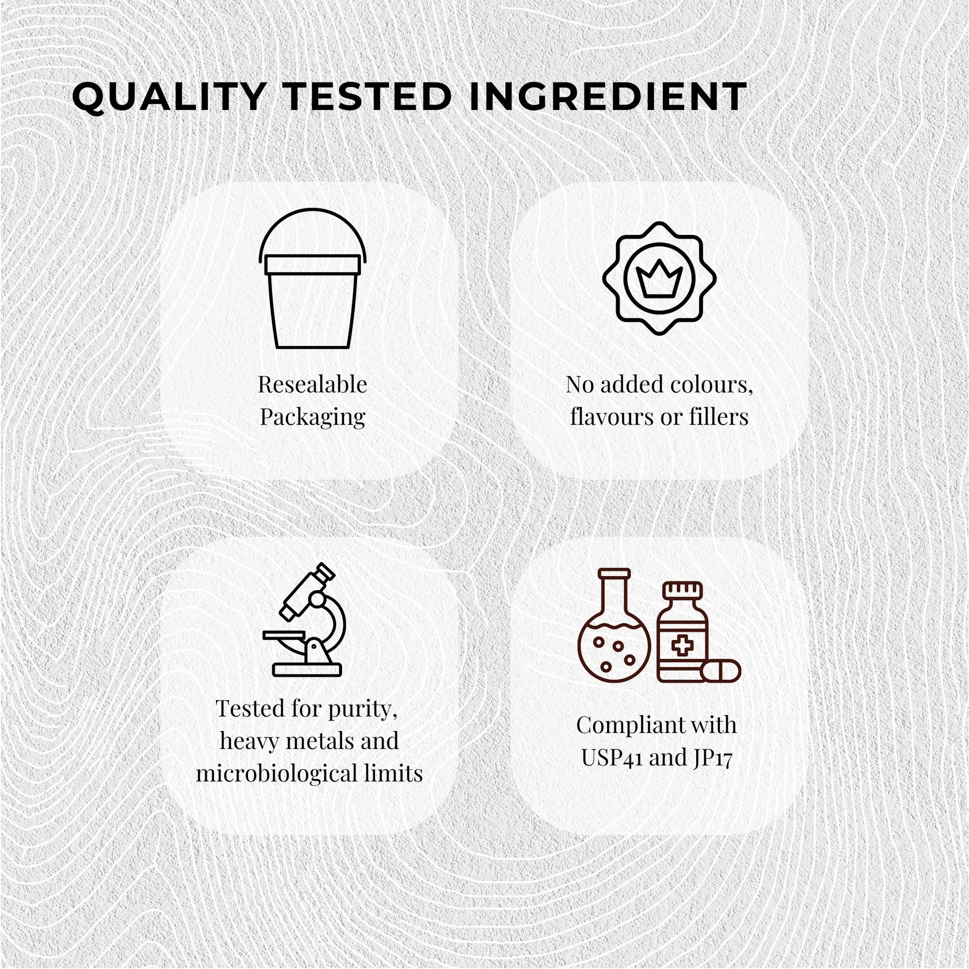 Orku Taurine Powder Tub - High Purity L-Taurine Amino Acid Ingredient Bulk