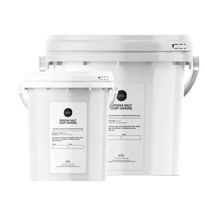 Orku USP Epsom Salt Crystals Magnesium Sulphate Buckets - Bath Soak Salts