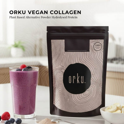Orku Vegan Collagen Plant Based Alternative Powder Hydrolysed Protein