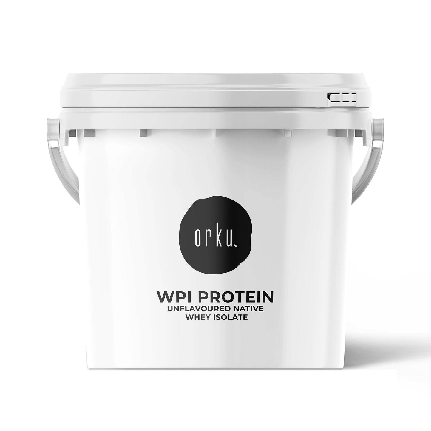 Orku Whey Protein Isolate Powder WPI 90% Unflavoured Native Tub