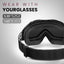 OutdoorMaster OTG Ski Goggles - Over Glasses Ski/Snowboard Goggles for Men, Women & Youth - 100% UV Protection-OM-5