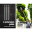 Giantz Pole Chainsaw 2 Stroke Petrol Tree Pruner Long Reach Saw 12 Inch Bar 2 In 1