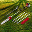 Giantz Pole Chainsaw 2 Stroke Petrol Tree Pruner Long Reach Saw 12 Inch Bar 2 In 1