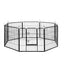 i.Pet 32" 8 Panel Dog Playpen Pet Exercise Cage Enclosure Fence Play Pen