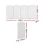 i.Pet Dog Playpen Enclosure 4 Panel Pet Fence Wooden Play Pen