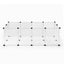i.Pet Pet Dog Playpen 20 Panels with Baseboard DIY Enclosure Small Animal Rabbit Pen