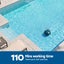 Aqua Buddy Cordless Pool Cleaner Robot Pool Vacuum Automatic Floor Clean 110Mins