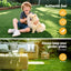 Prime Turf Artificial Grass Turf Rug Fake Grass 2 Rolls 15mm Height 50cm x 2m Indoor Outdoor Synthetic Grass Mat Carpet with Drainage Holes Plastic Plant