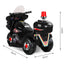 Rigo Kids Electric Ride On Police Motorcycle Motorbike 6V Battery Black