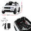 Rigo Kids Electric Ride On Car SUV Range Rover-inspired Cars Remote 12V White