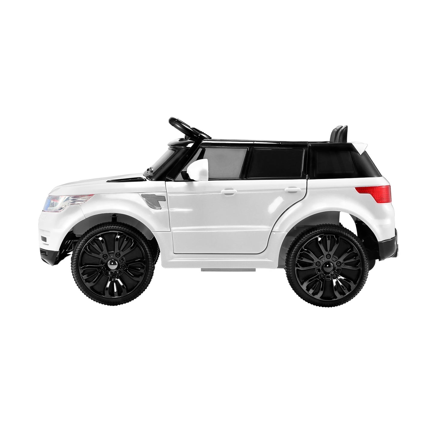 Rigo Kids Electric Ride On Car SUV Range Rover-inspired Cars Remote 12V White