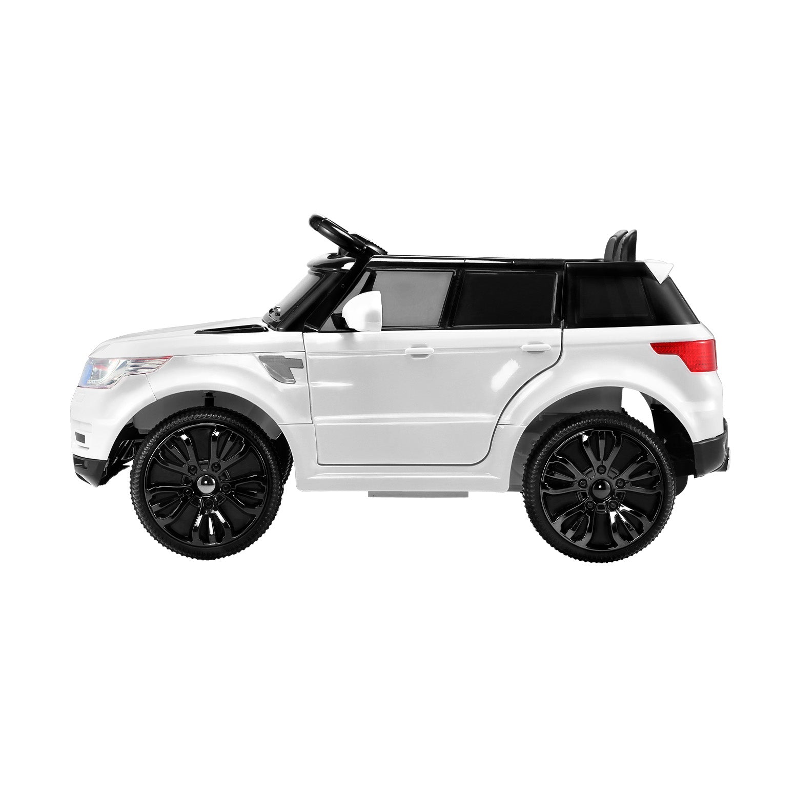 Rigo Kids Electric Ride On Car SUV Range Rover-inspired Cars Remote 12V White