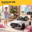 Ride On Car Licensed Audi RS3 Car for Kids 12V Remote Control White