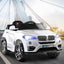 Rigo Kids Electric Ride On Car SUV BMW-Inspired X5 Toy Cars Remote 6V White