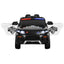 Rigo Kids Electric Ride On Patrol Police Car Horn Music Remote Black