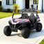 Rigo Kids Ride On Car Electric Toys Cars Headlight Music Remote Control Pink