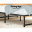 RoomSense Double 30cm Latex Hybrid Mattress Bundle with Metal Bed Frame
