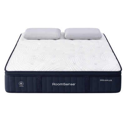 RoomSense Queen 34cm Gel Cooling Tencel Mattress Bundle with 2 Pillows