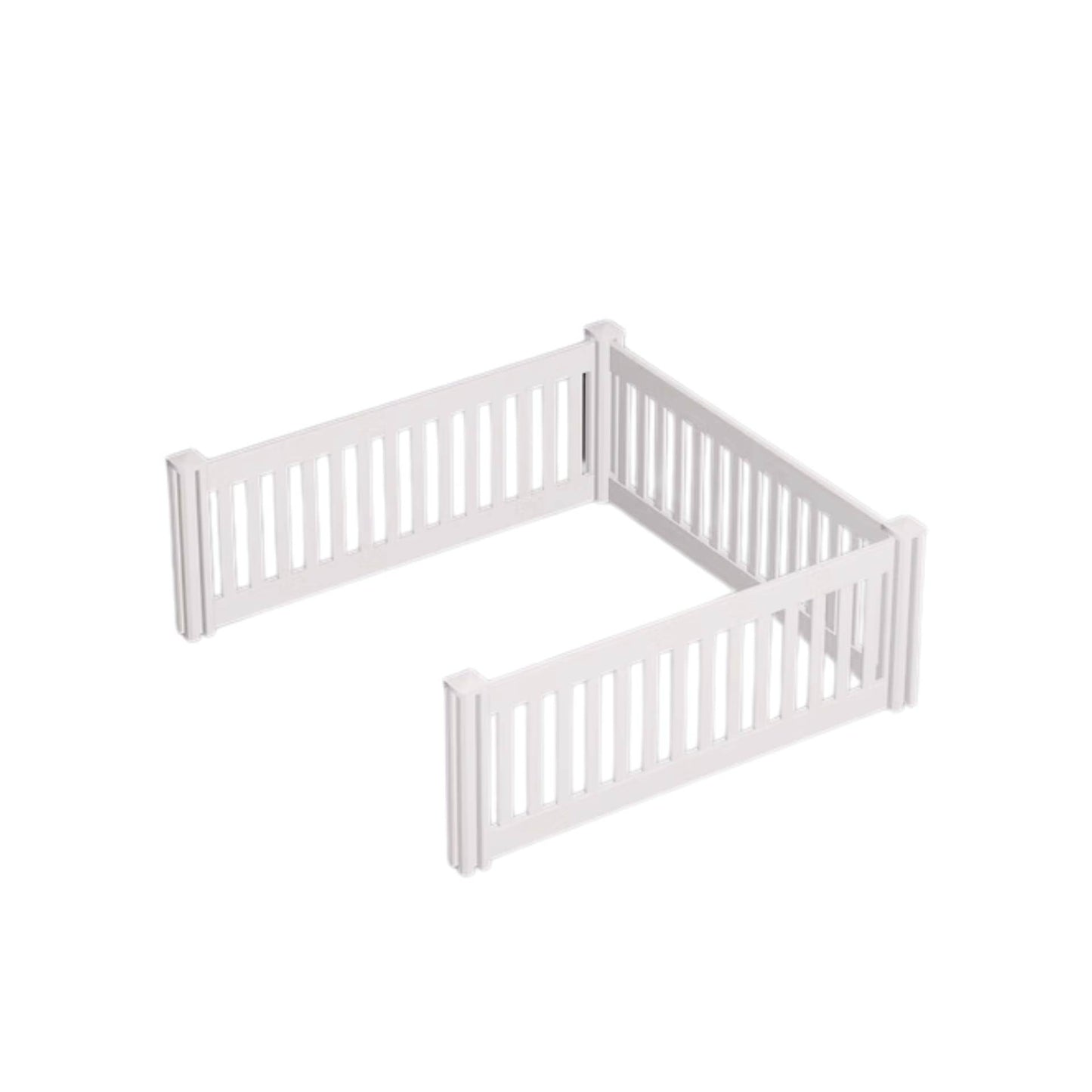 Rooster Farms 0.95m PVC Dog Play Pen Extension for Whelping Box 3 Side Enclosure