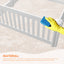 Rooster Farms 1.48m PVC Dog Play Pen Extension for Whelping Box 3 Side Enclosure