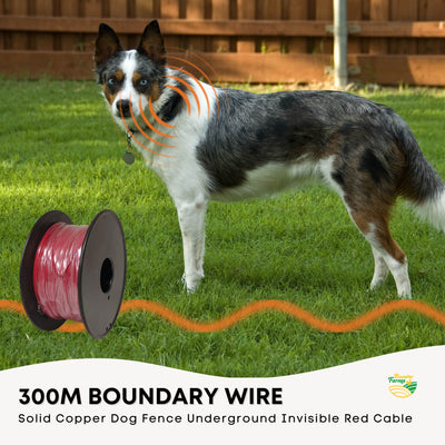 Rooster Farms 300m Boundary Wire Solid Copper Underground Dog Fence Cable