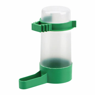 Rooster Farms Bird Cage Water Dispenser Drinker for Pet Parrot Budgie Aviary