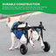 Rooster Farms Little Dog Wheelchair Small Harness - Adjustable Back Leg Aid