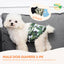 Rooster Farms Male Dog Diapers 3Pk Washable Reusable Nappies Hook + Loop Fit