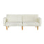 Artiss Sofa Bed Convertible Lounge 3 Seater Futon Couch Recliner Fabric Beige
