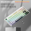 SOLAKAKA A75 75% Gasket Mechanical Keyboard Tri-Mode Hot-Swap Knob
