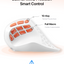 SOLAKAKA E9 Pro Vertical MMO Mouse Tri-Mode 36000 DPI 8000Hz PAW3395