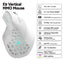 SOLAKAKA E9 Vertical MMO Gaming Mouse Tri-Mode 36000 DPI Ergonomic