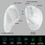 SOLAKAKA E9 Vertical MMO Gaming Mouse Tri-Mode 36000 DPI Ergonomic