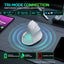 SOLAKAKA E9 Vertical MMO Gaming Mouse Tri-Mode 36000 DPI Ergonomic