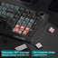 SOLAKAKA Ki99 Pro 99-Key Gasket Mechanical Keyboard Tri-Mode Hot-Swap Knob