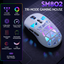 SOLAKAKA SM802 Pro Tri-Mode Gaming Mouse RGB 24000 DPI Hotswap