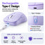 SOLAKAKA Silent Wireless Mouse Bluetooth 2.4GHz 4200 DPI 7 Buttons
