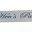 Sashes Hens Sash Party Bridal White/Blue - Hen's Party