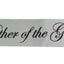 Sashes Hens Sash Party Silver/Black - Mother Of The Groom