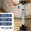 Seamanship Boat Seat Pedestal 55–75cm Adjustable Gas Lift 360 Degrees Swivel 2 Pack