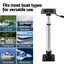 Seamanship Boat Seat Pedestal 55 - 75cm Adjustable Gas Lift 360 Degrees Swivel