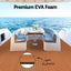 Seamanship EVA Foam Boat Flooring Decking Mat 240x90cm 6mm Brown