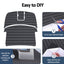 Seamanship EVA Foam Boat Flooring Decking Mat 240x90cm 6mm Dark Grey