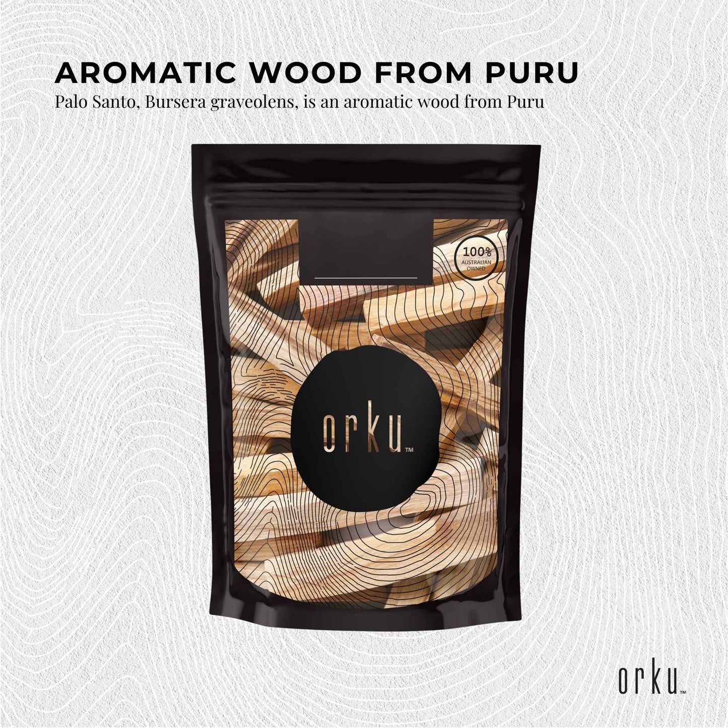 Orku 100g Palo Santo Holy Wood Incense Sticks