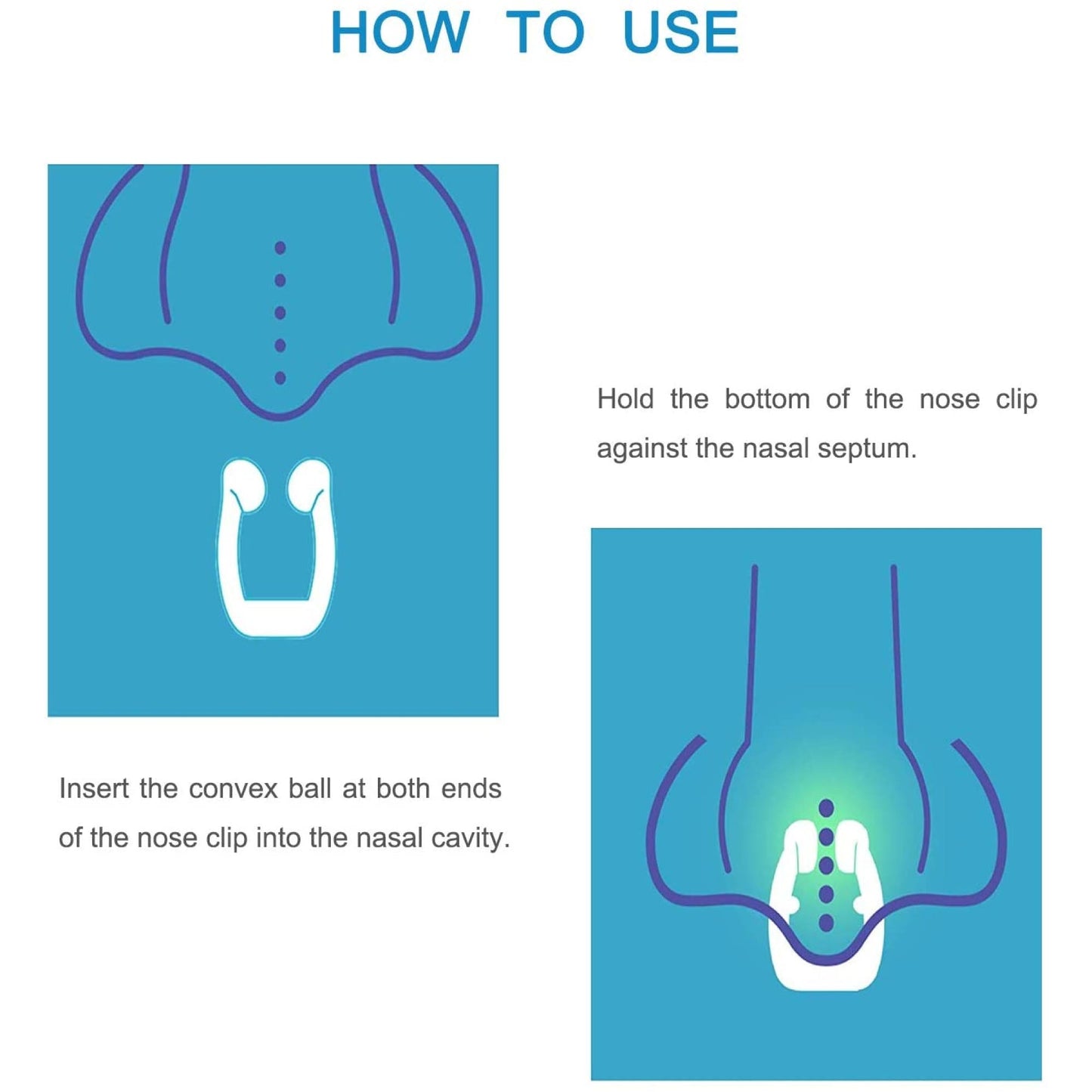 Social Hike 3x Anti Snoring Aid Nose Clip - Sleeping + Breathing Device