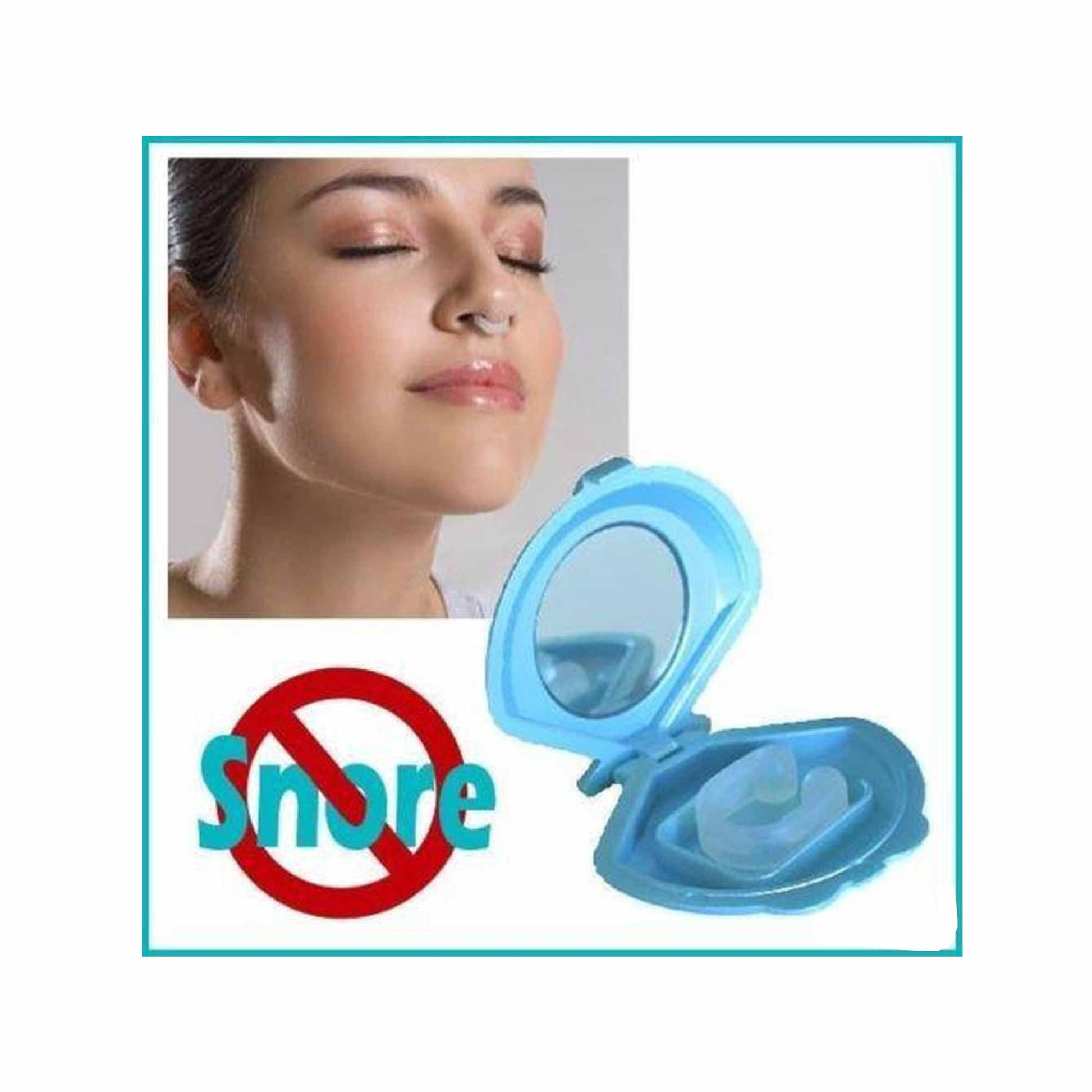Social Hike 3x Anti Snoring Aid Nose Clip - Sleeping + Breathing Device
