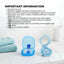 Social Hike 3x Anti Snoring Aid Nose Clips - Sleep + Breathing Device
