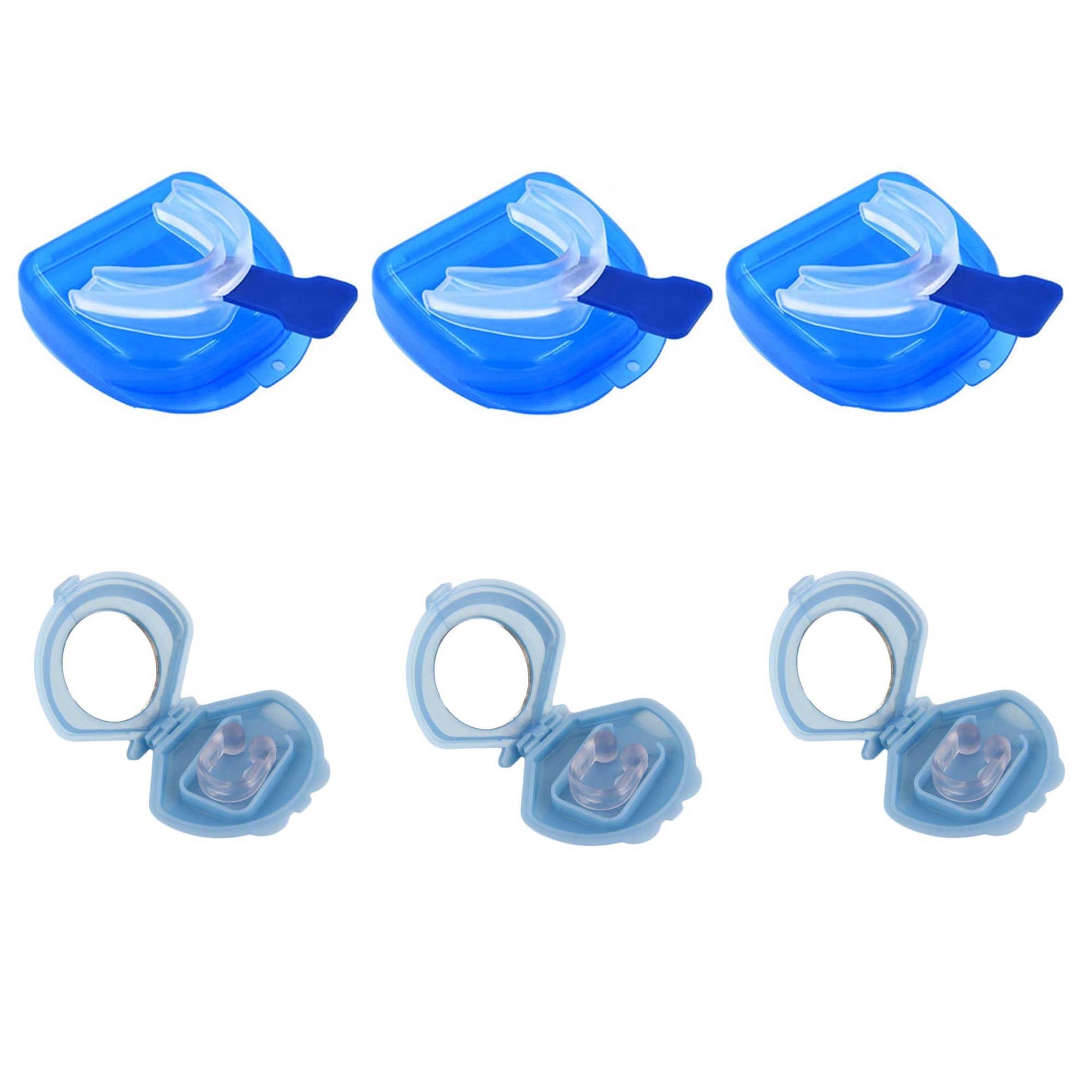 Social Hike 3x Anti Snoring Aid Nose Clips - Sleep + Breathing Device