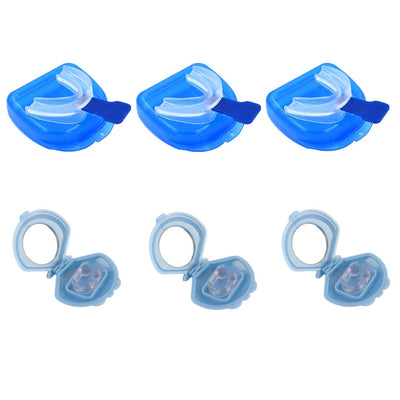 Social Hike 3x Anti Snoring Aid Nose Clips - Sleep + Breathing Device