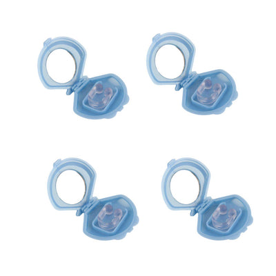 Social Hike 4x Anti Snoring Aid Nose Clip - Sleeping + Breathing Device